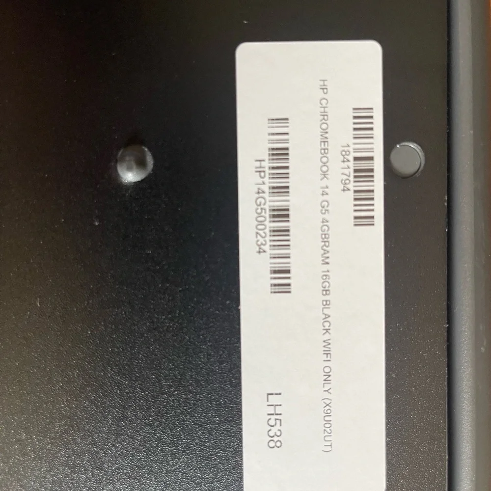 Hp Chromebook laptop
